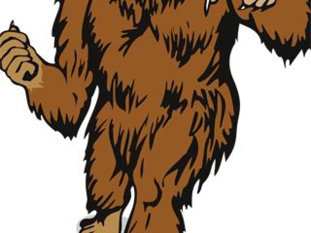 Free download clip art. Bigfoot clipart smelly