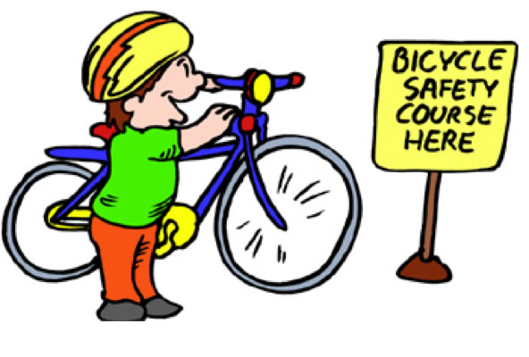 Clipart bike bike safety. Image bicycle course here