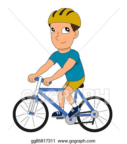 bike clipart cartoon