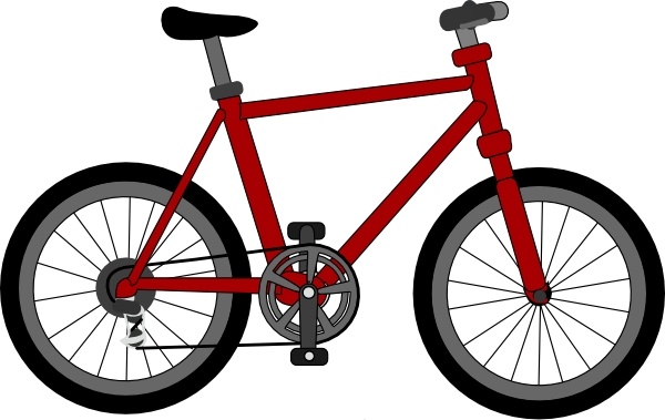 biking clipart vector