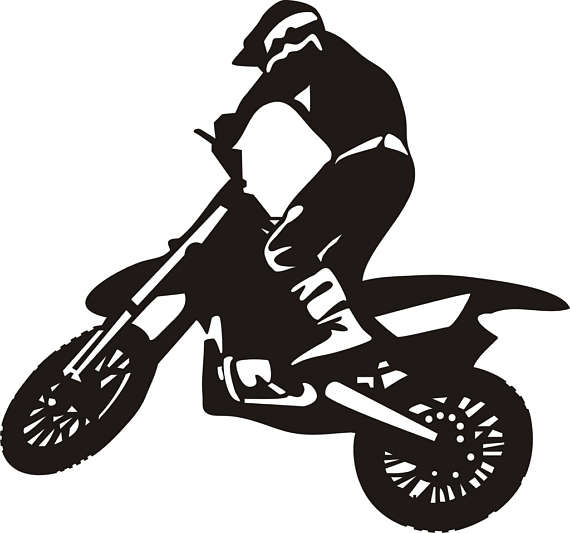 bike clipart motocross bike