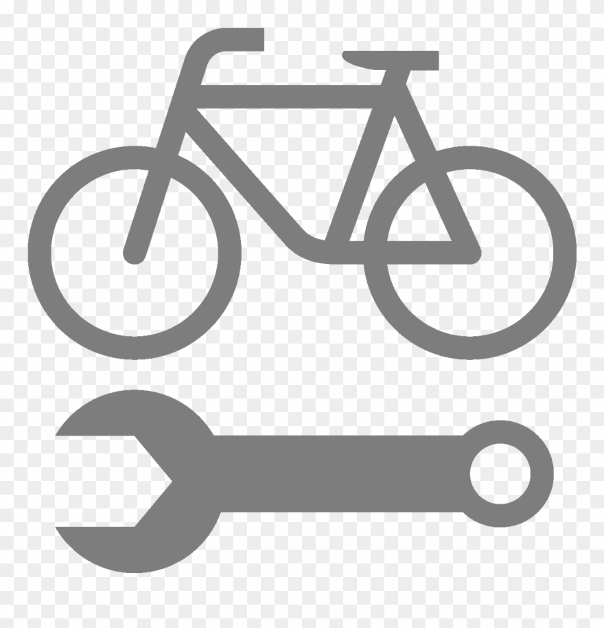 Maintenance logo png . Bike clipart servicing