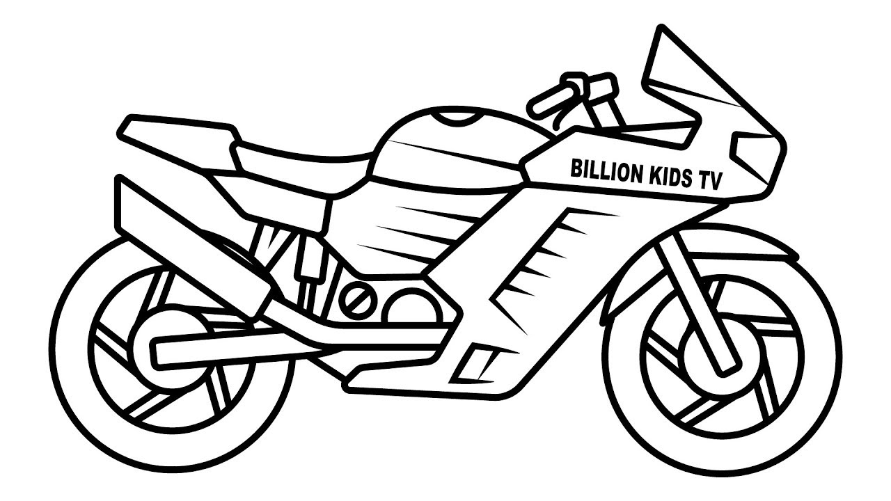 Sports drawing at getdrawings. Bike clipart sport bike