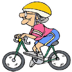biking clipart bike rider