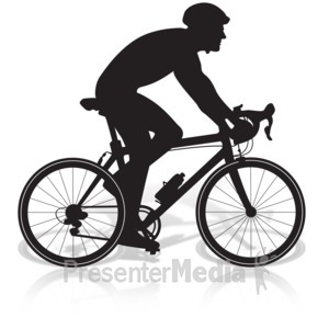 biking clipart stick figure