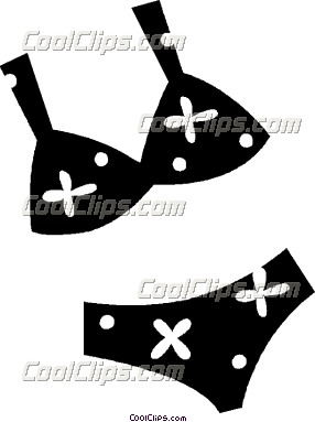 Bikini clipart black and white. Bathing suit panda free