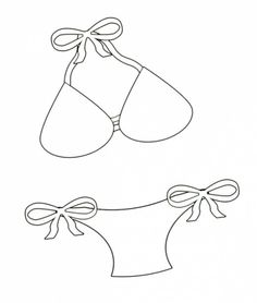 Bikini clipart black and white. Free png kawaii swimsuit