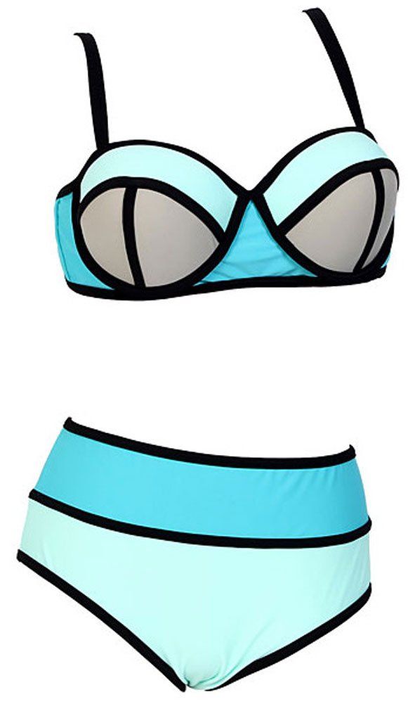 bikini clipart blue bikini