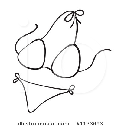 Bikini clipart clip art. Illustration by graphics rf