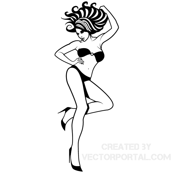 bikini clipart vector art