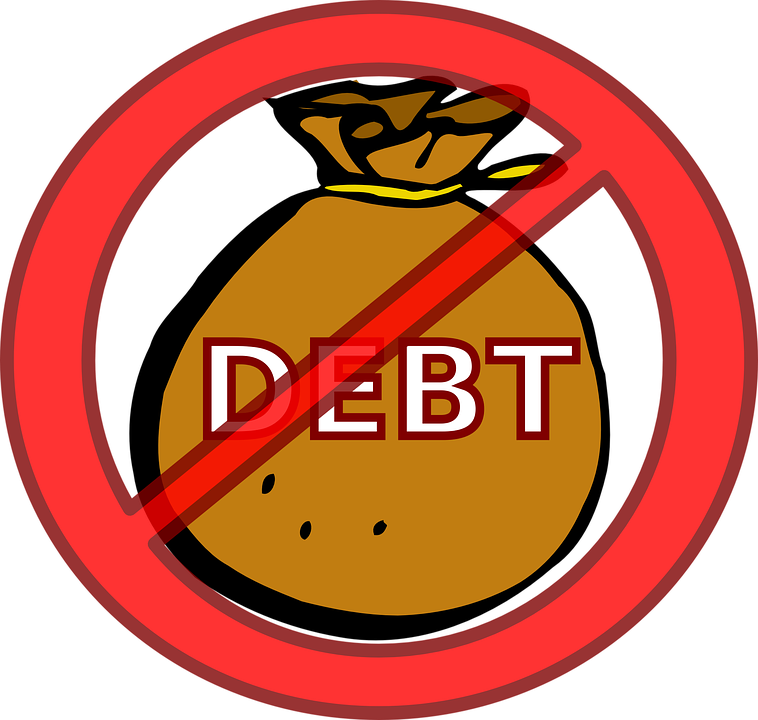 bill clipart debt