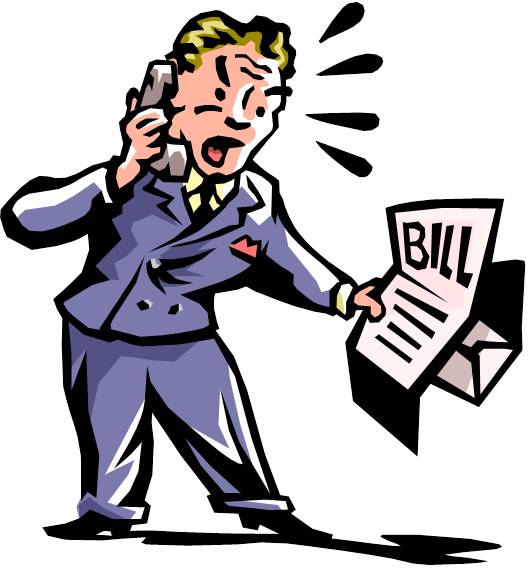 bill clipart electric bill