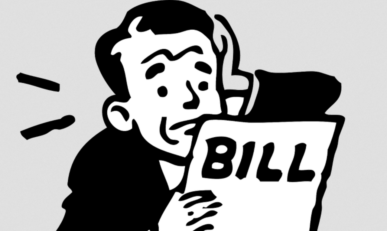 bill clipart electric bill