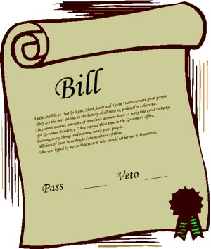 bill clipart government bill