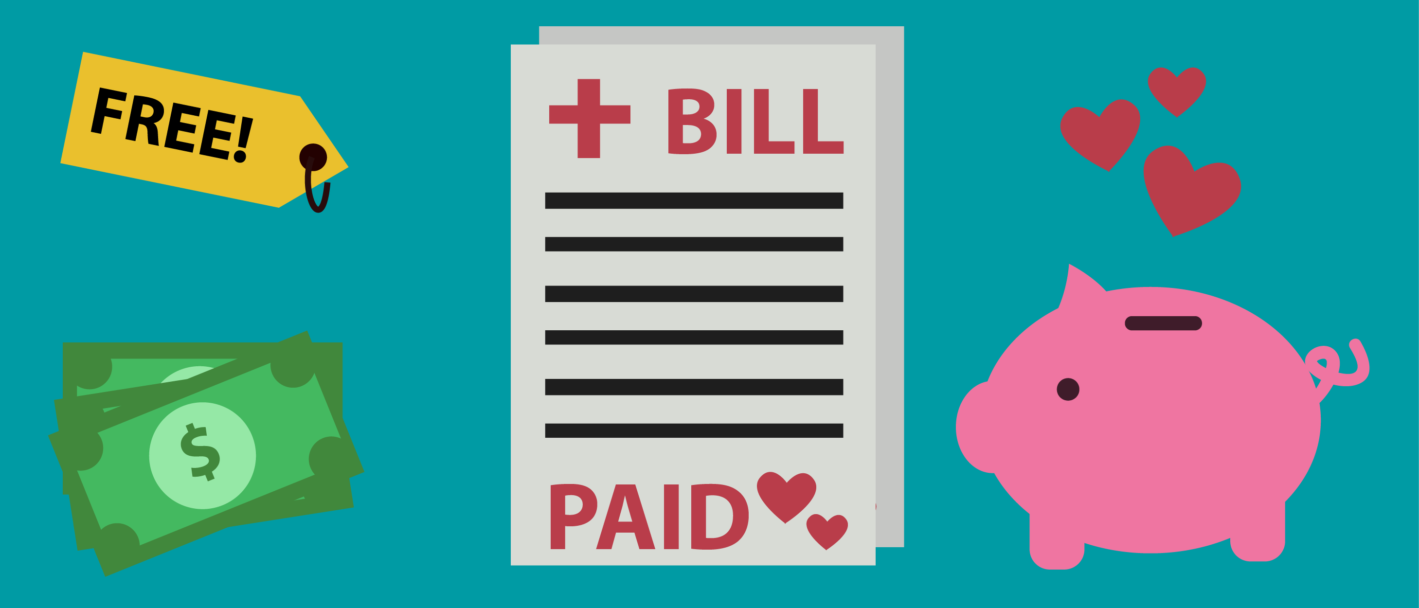 Amazing charities that help. Bill clipart hospital bill