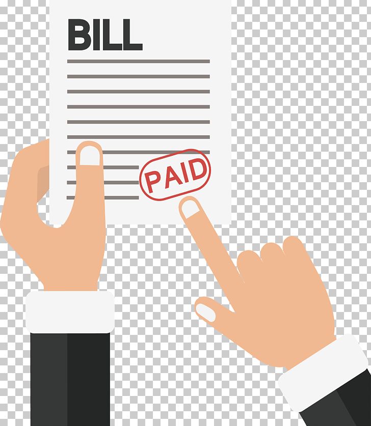 bill clipart paid bill