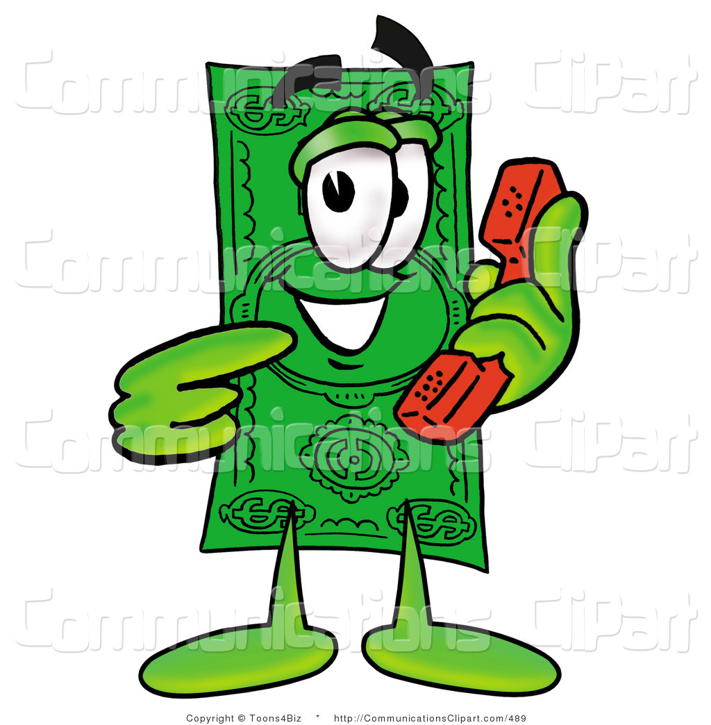 Dollar free download best. Bill clipart phone bill