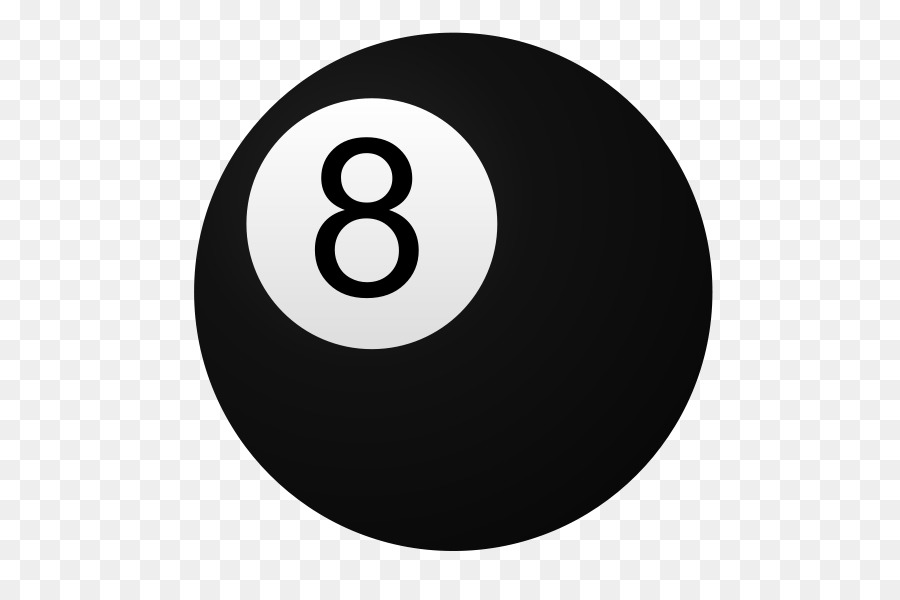 billiards clipart 8 ball