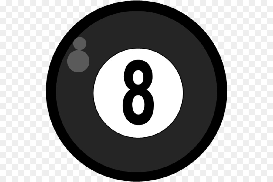 billiards clipart 8 ball