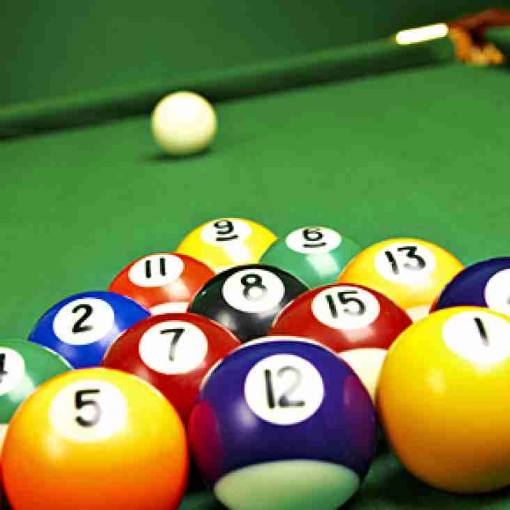 Billiards clipart pool league. News helston rugby club