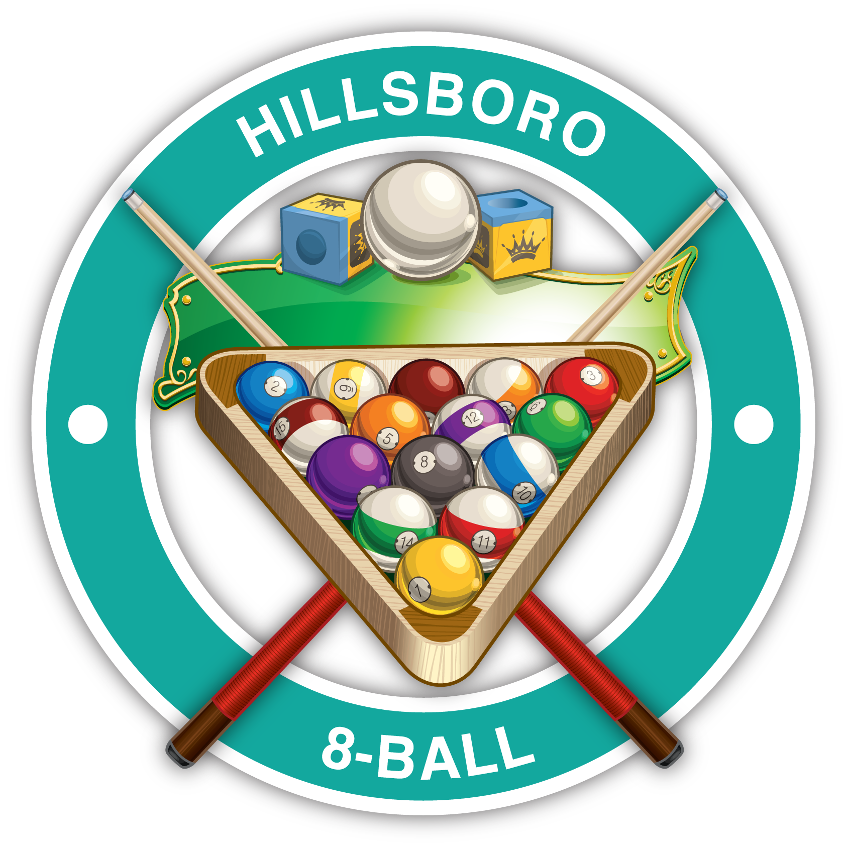 Hillsboro independent results. Billiards clipart pool league