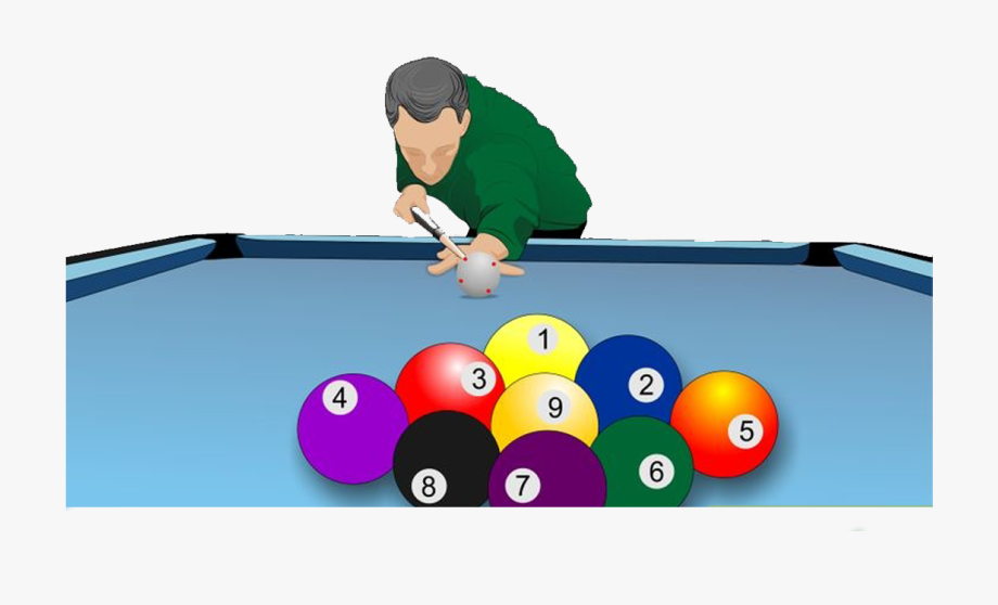 billiards clipart pool player