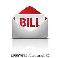 Making the web com. Bills clipart bill due