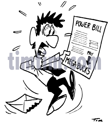 bills clipart electric bill