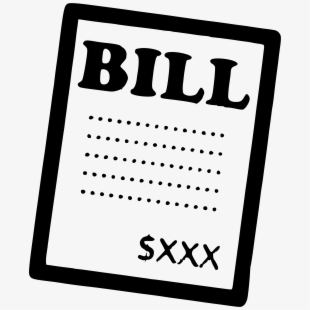 Png images cliparts free. Bills clipart fee