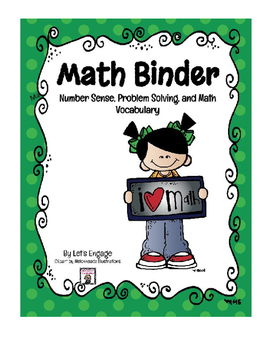 clipart math binder