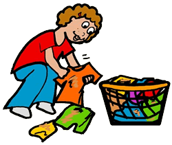 Dirty clothes google search. Binder clipart messy