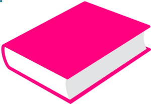 binder clipart pink