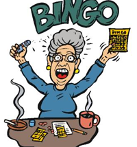 bingo clipart cash