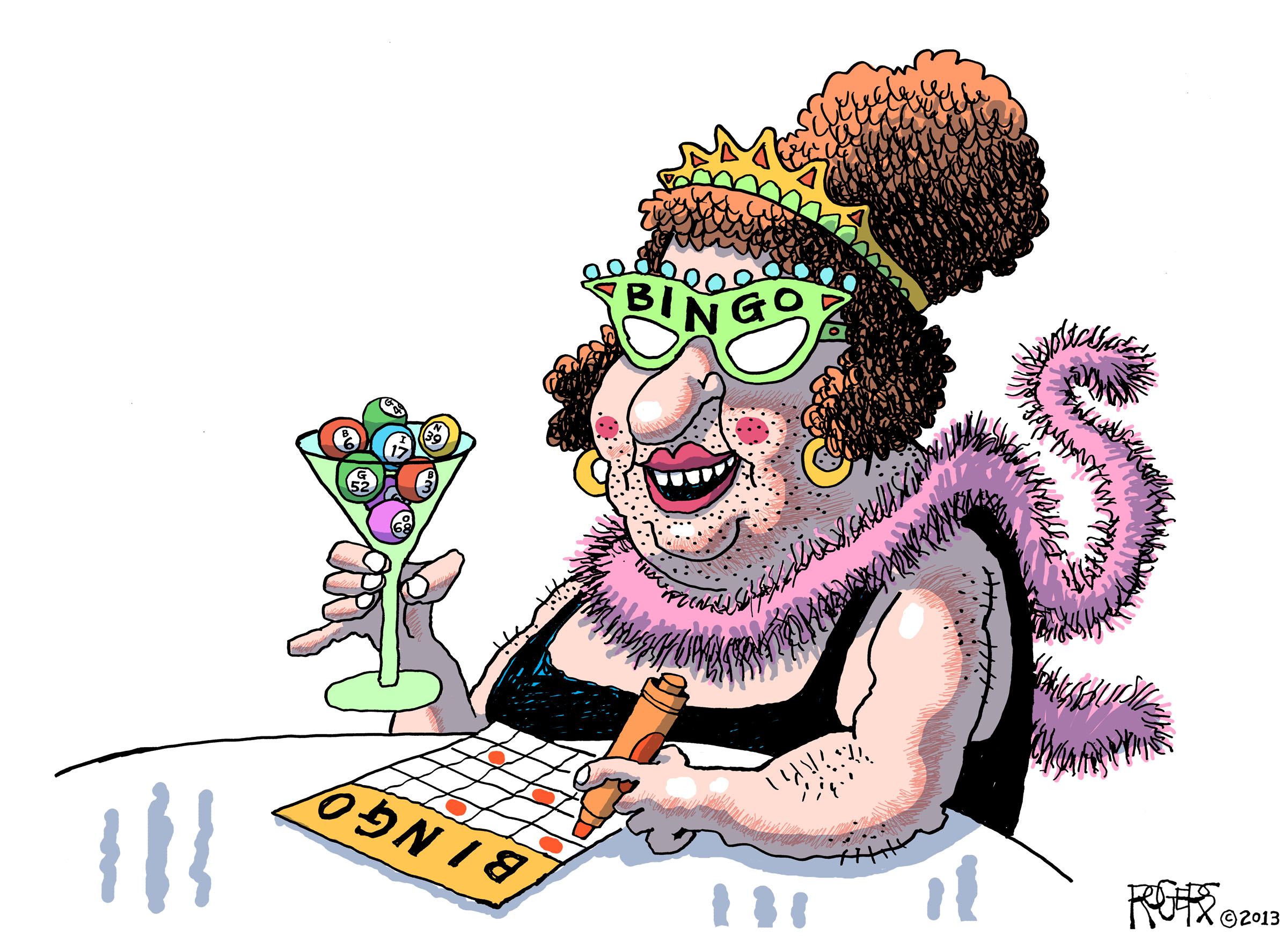 Bingo clipart colorful. Drawing at getdrawings com
