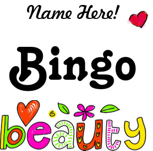 Gifts on zazzle . Bingo clipart cute