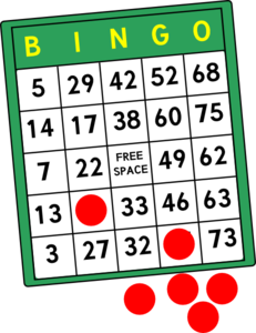 Bingo clipart geriatric. Pin by annette long