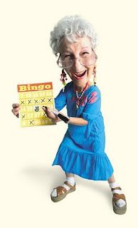 Bingo clipart geriatric. Party planning mom gero