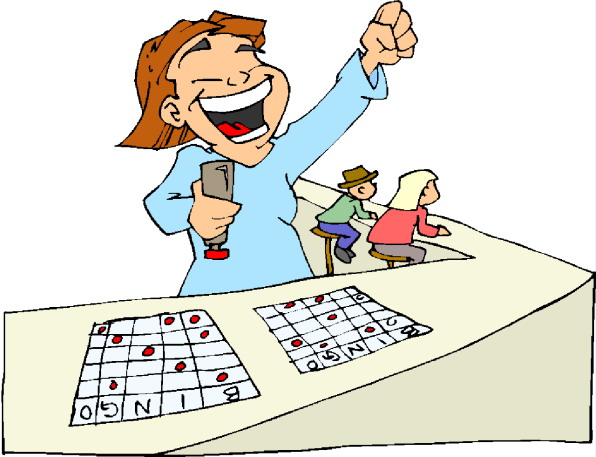 Bingo clipart geriatric. People playing image 