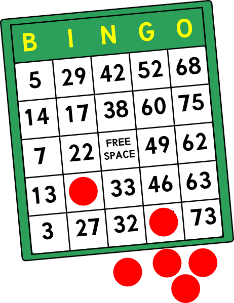 Bingo clipart raffle. Free clipartix 