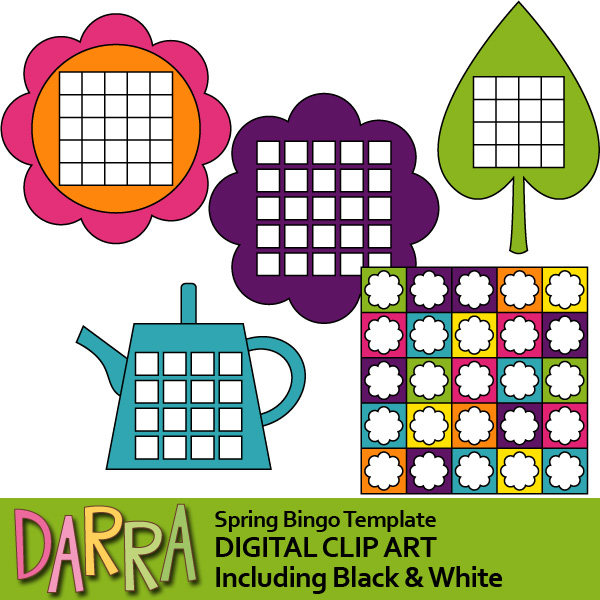 bingo clipart spring