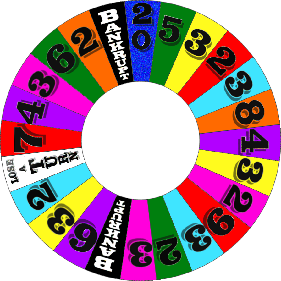 Wheel clipart bingo. Gsn casino wof by