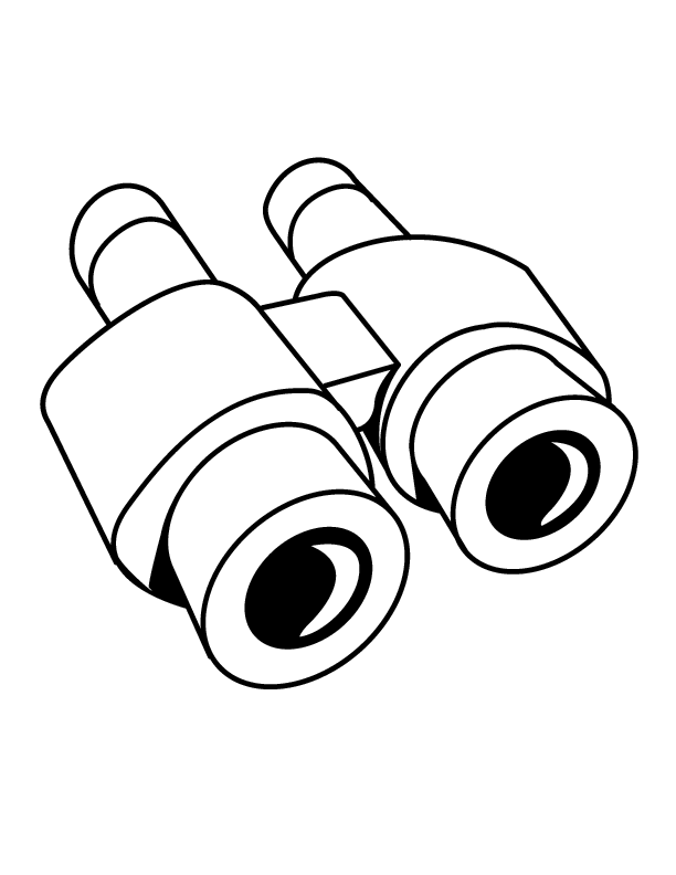 Free download clip . Binoculars clipart black and white