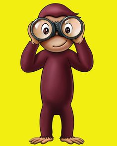 Binocular clipart curious george. Get with kids can