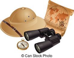 Binoculars clipart vector.  best safari images