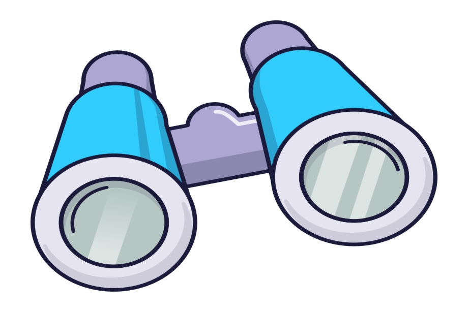 Binoculars clipart. Blue images clip art