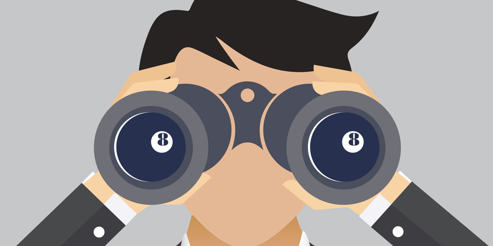 Thinking differently eight principles. Binoculars clipart ambiguity