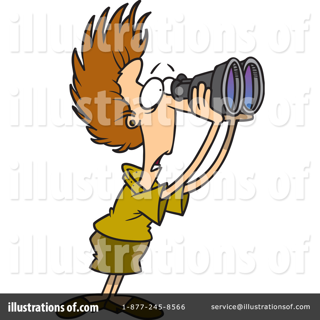Illustration by toonaday royaltyfree. Binoculars clipart cartoon binoculars