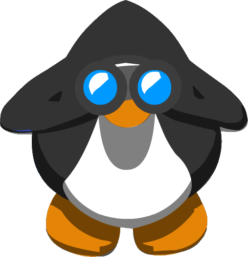 binoculars clipart club penguin