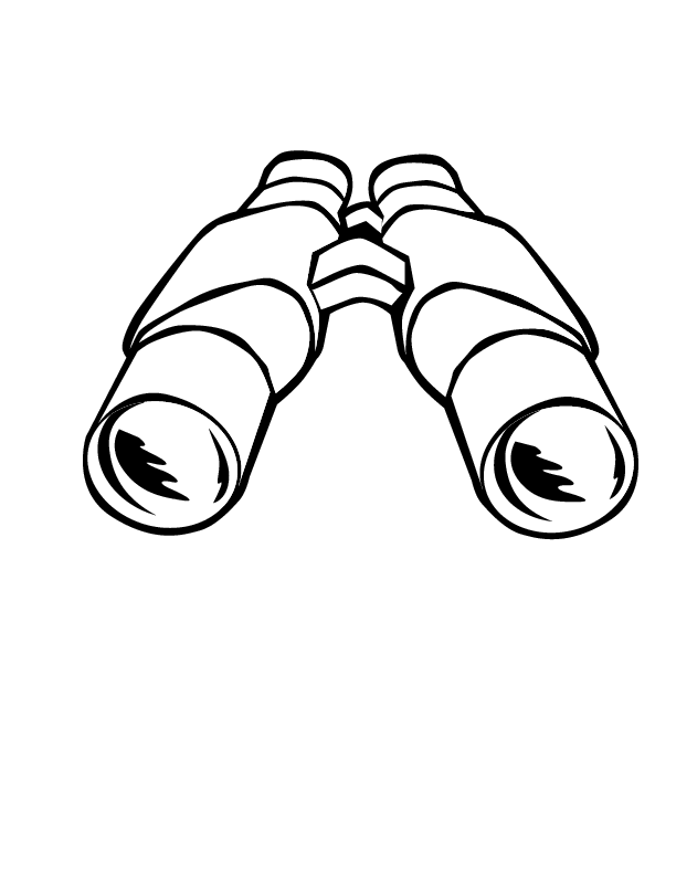 binoculars clipart draw