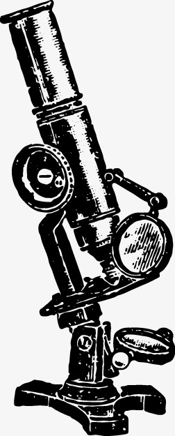 Painted mechanical old pencil. Binoculars clipart hand